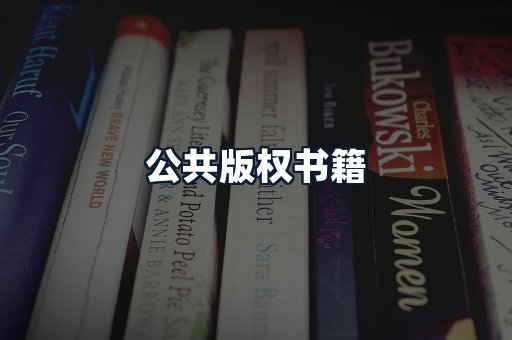公共版权书籍
